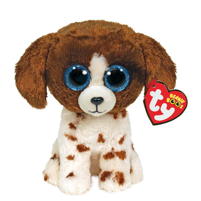 IN STOCK: TY Muddles Dog Boo: Your New Furry Adventure Awaits! Fast Delivery & Excellent Customer Service. Add Him to Your Collection Today! - PPJoe Pop Protectors