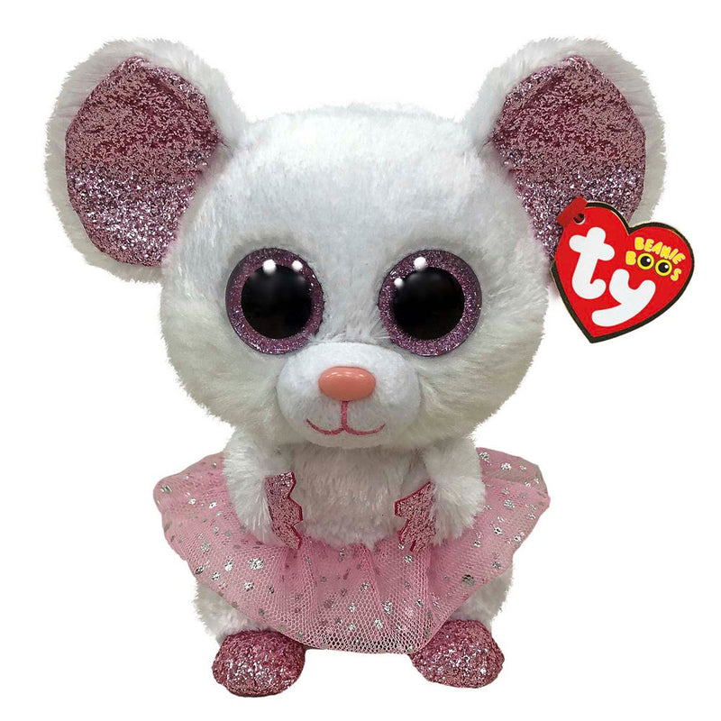 IN STOCK: TY Nina Mouse with TuTu - Your Little One's New Dancing BFF. Fast Delivery & Excellent Customer Service. Add Her to Your Collection Today! - PPJoe Pop Protectors