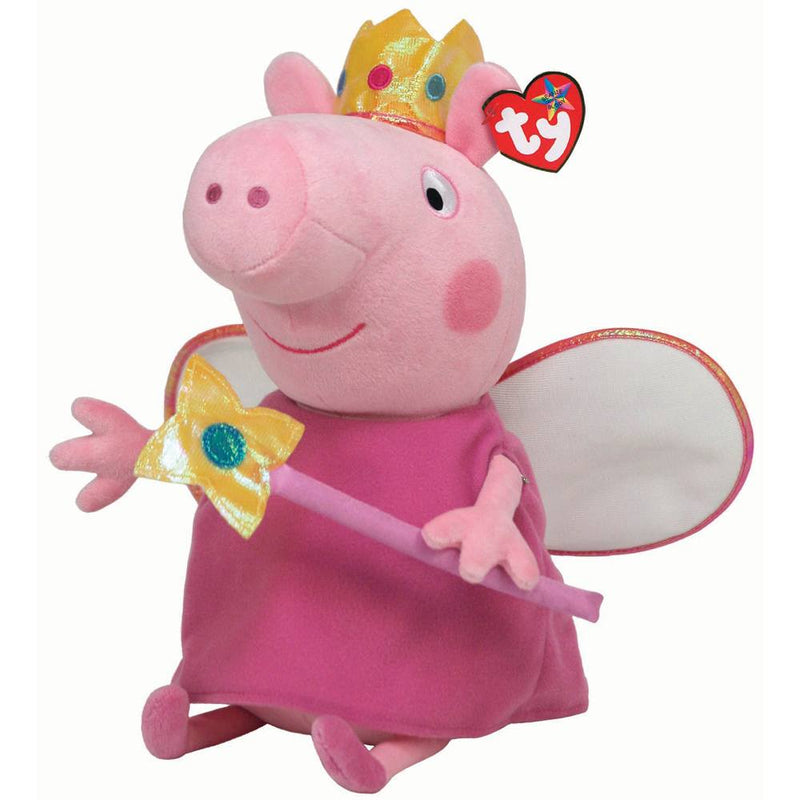 IN STOCK: TY Princess Peppa Pig: Join Her Majestic World of Singing and Dancing. Snuggly Soft Beanie for Kids. Fast Delivery & Excellent Service. Add to Your Collection Today! - PPJoe Pop Protectors